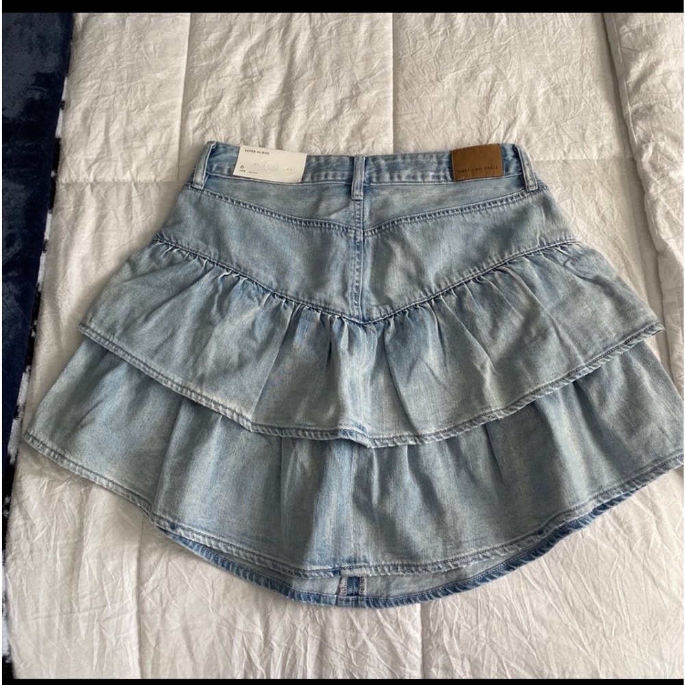 American eagle denim skirt